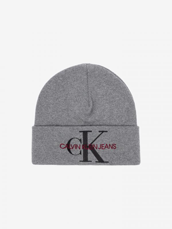 Čepice Calvin Klein Šedá