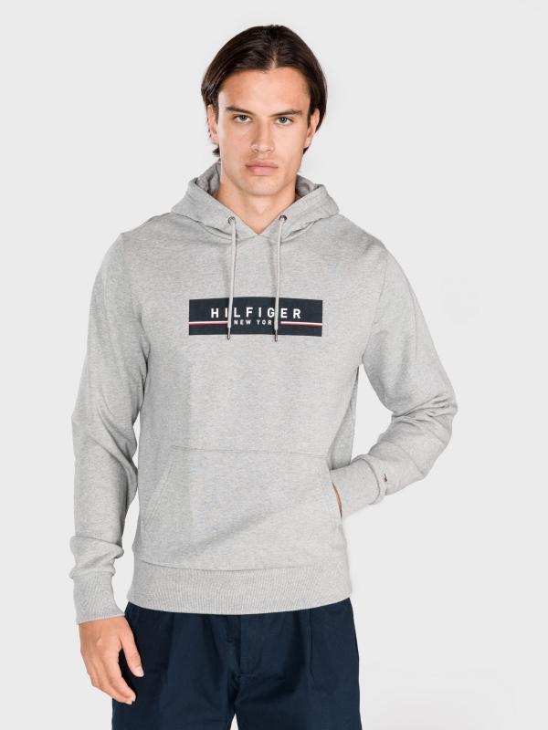 Mikina Tommy Hilfiger Šedá