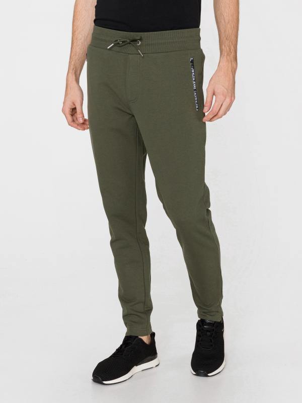 Tepláky Calvin Klein Zelená