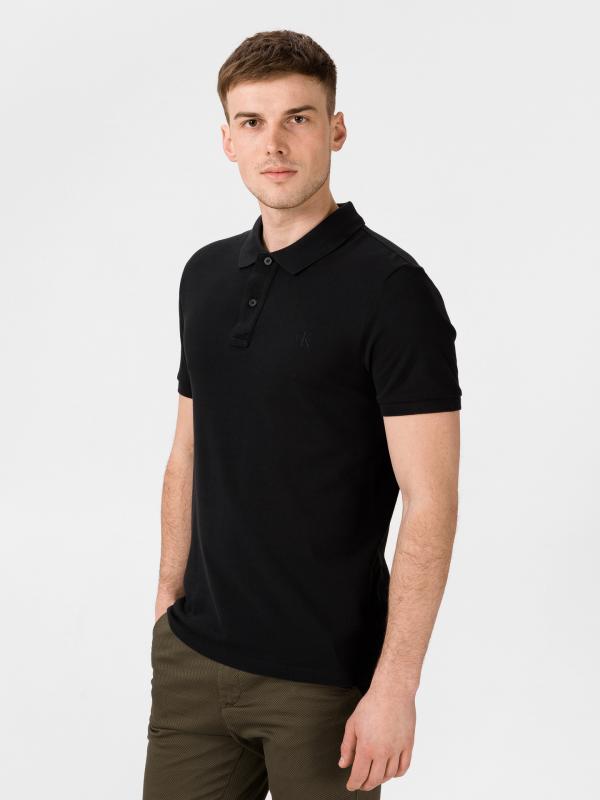 Polo triko Calvin Klein Černá