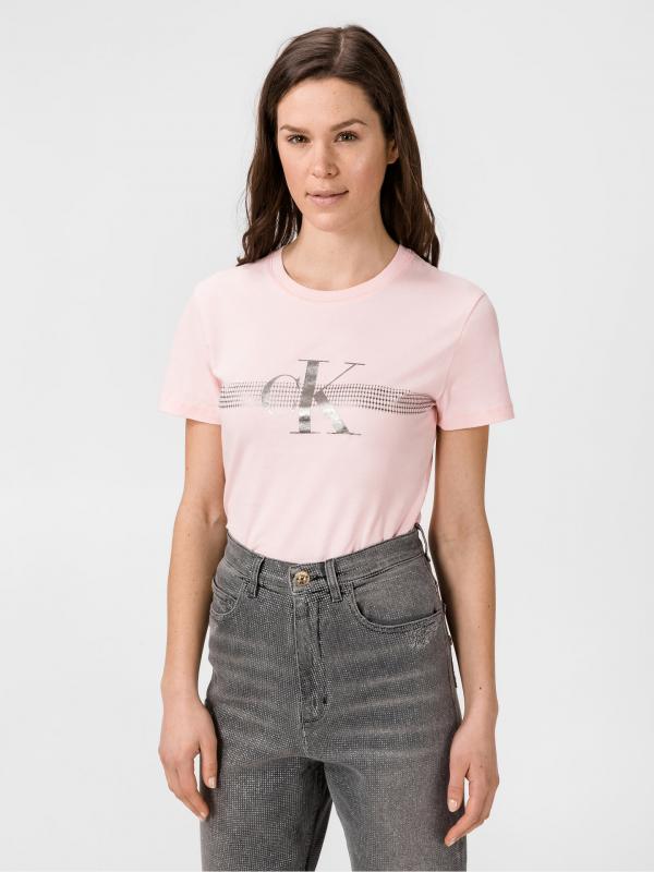 Triko Calvin Klein Béžová