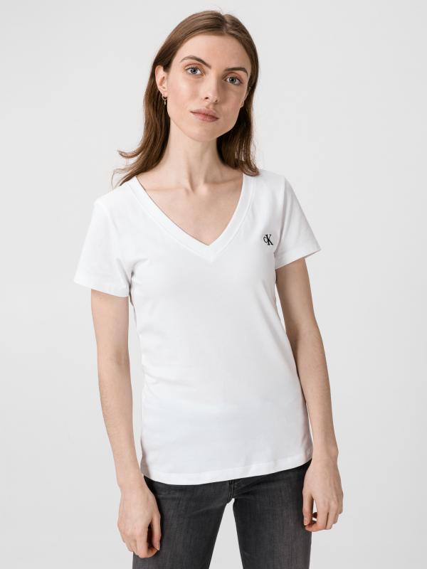 Triko Calvin Klein Bílá