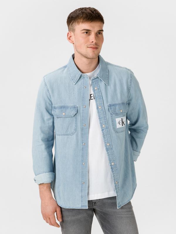 Košile Calvin Klein Modrá