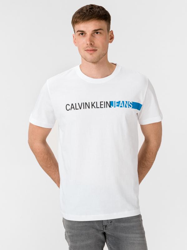 Triko Calvin Klein Bílá