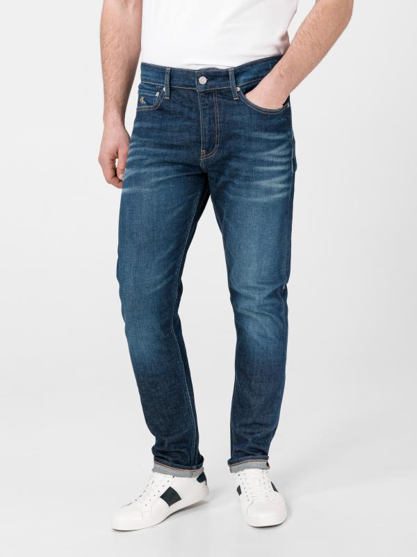 Jeans Calvin Klein Modrá