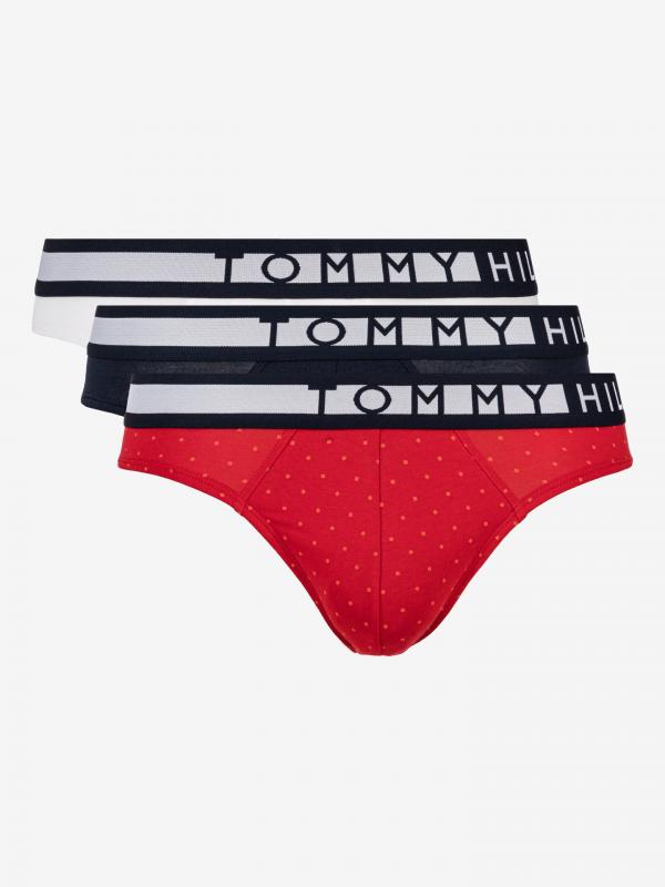 Slipy 3 ks Tommy Hilfiger Modrá