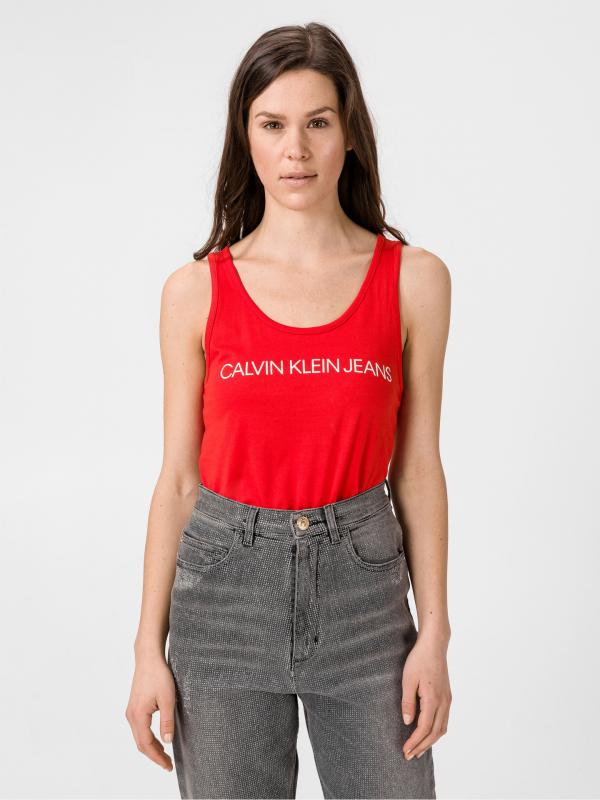 Institutional Tílko Calvin Klein Červená