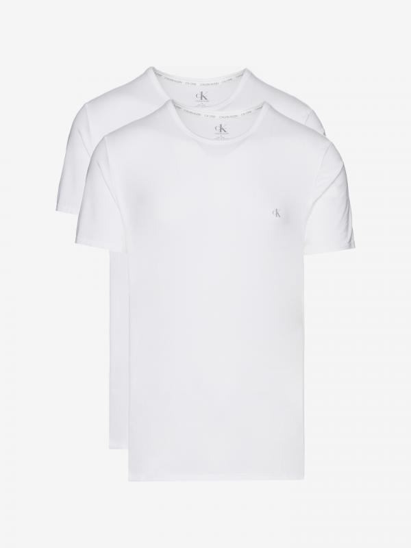 Spodní triko 2 ks Calvin Klein Bílá