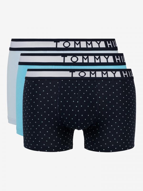 Boxerky 3 ks Tommy Hilfiger Modrá