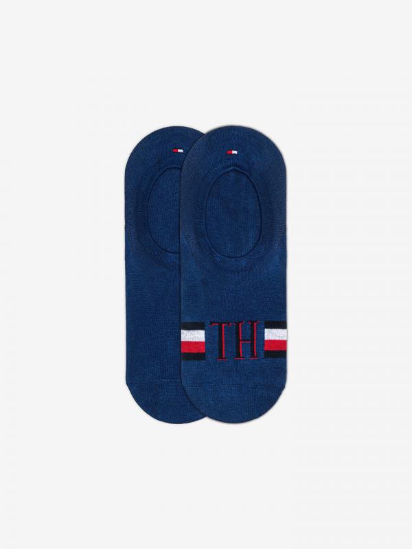 Ponožky 2 páry Tommy Hilfiger Modrá