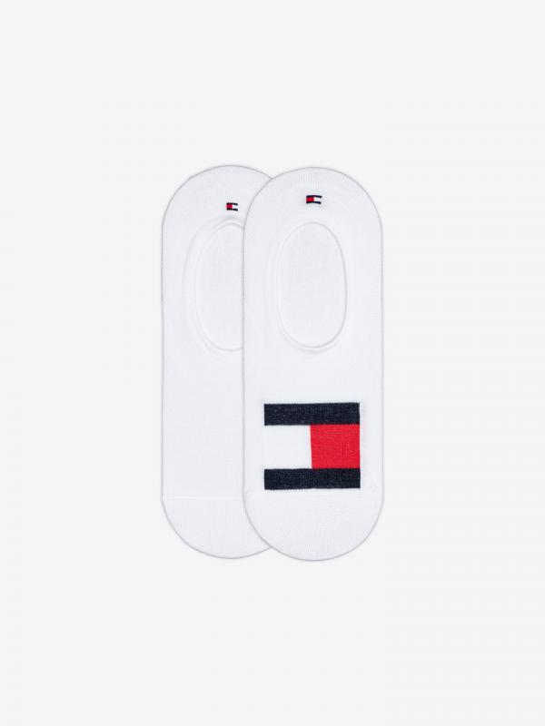 Ponožky 2 páry Tommy Hilfiger Bílá