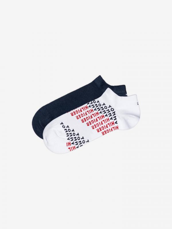 Ponožky 2 páry Tommy Hilfiger Modrá