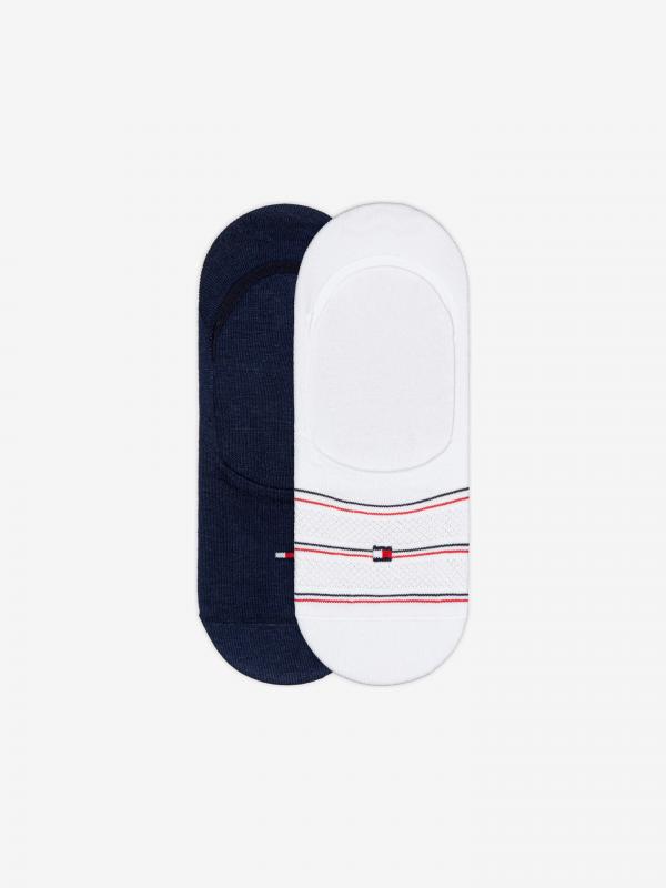 Ponožky 2 páry Tommy Hilfiger Modrá
