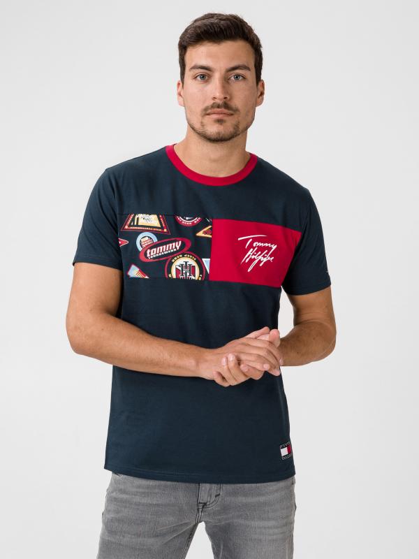 Triko Tommy Hilfiger Modrá