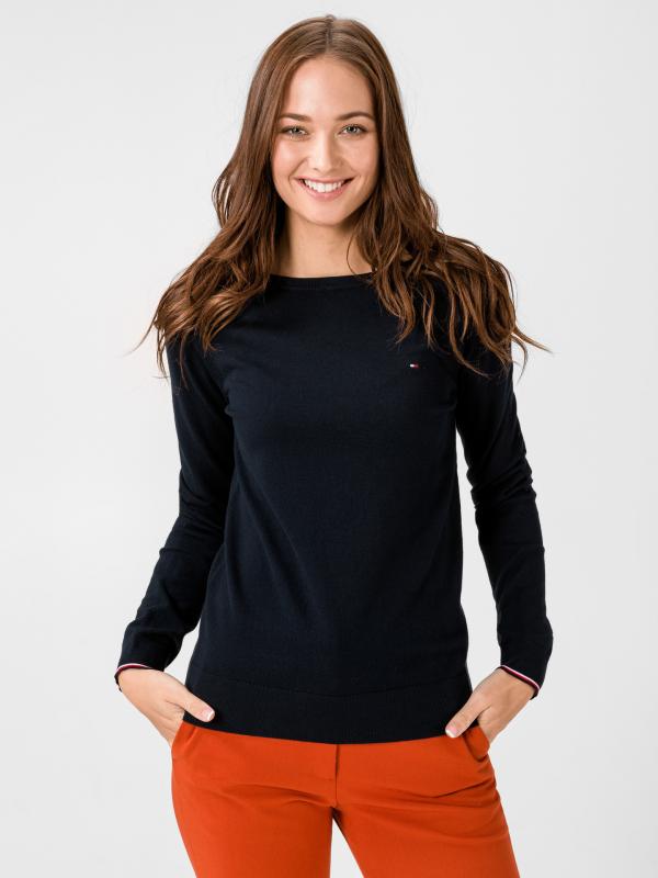 New Ivy Svetr Tommy Hilfiger Modrá