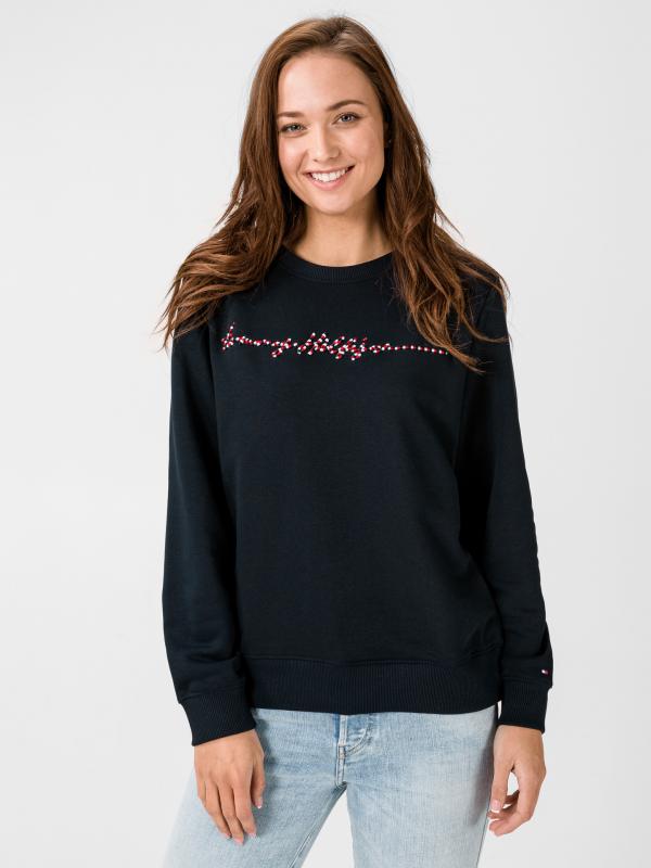 Annie Mikina Tommy Hilfiger Modrá