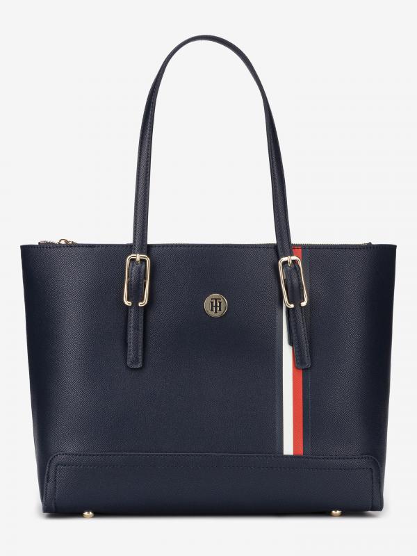 Honey Medium Kabelka Tommy Hilfiger Modrá
