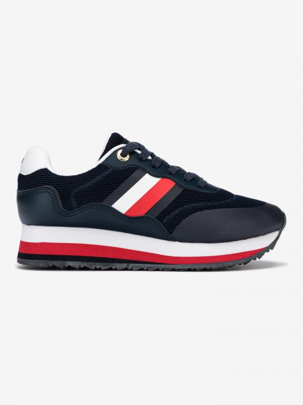 Sporty Tommy Retro Tenisky Tommy Hilfiger Modrá
