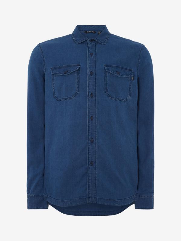 Košile O'Neill Lm Temelpa L/Slv Shirt Modrá