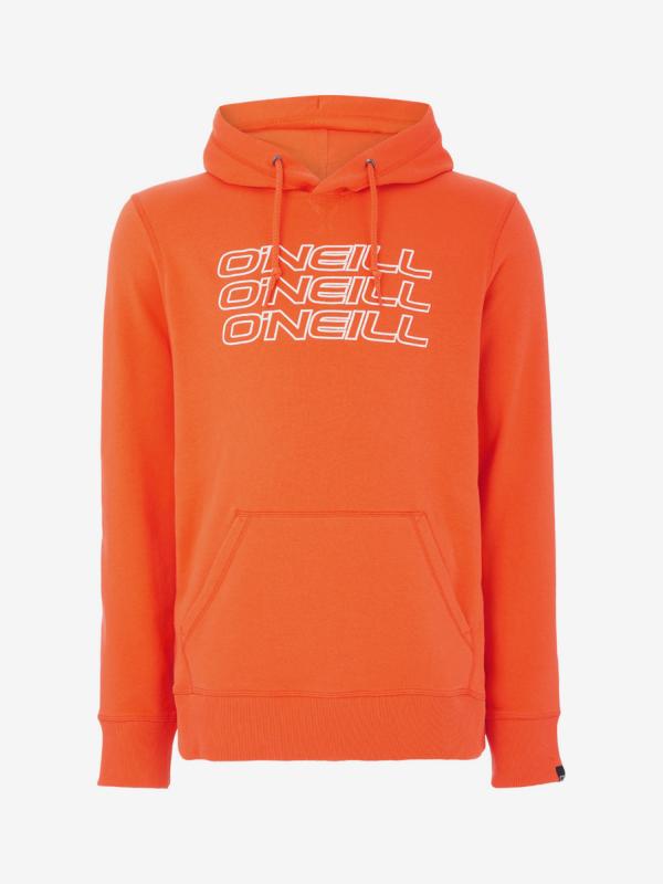 Mikina O'Neill Lm 3Ple Hoodie Oranžová