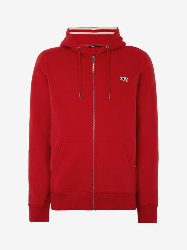 Mikina O'Neill Lm Essentials F/Z Hoodie Červená