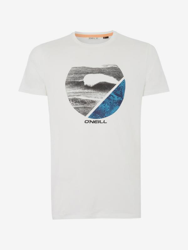 Tričko O'Neill Pm Framed Hybrid T-Shirt Bílá