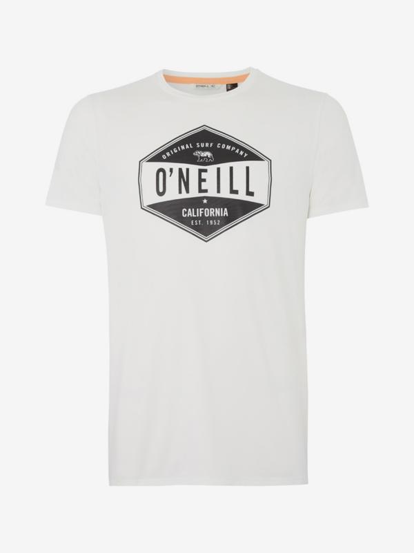 Tričko O'Neill Pm Surf Company Hybrid T-Shirt Bílá