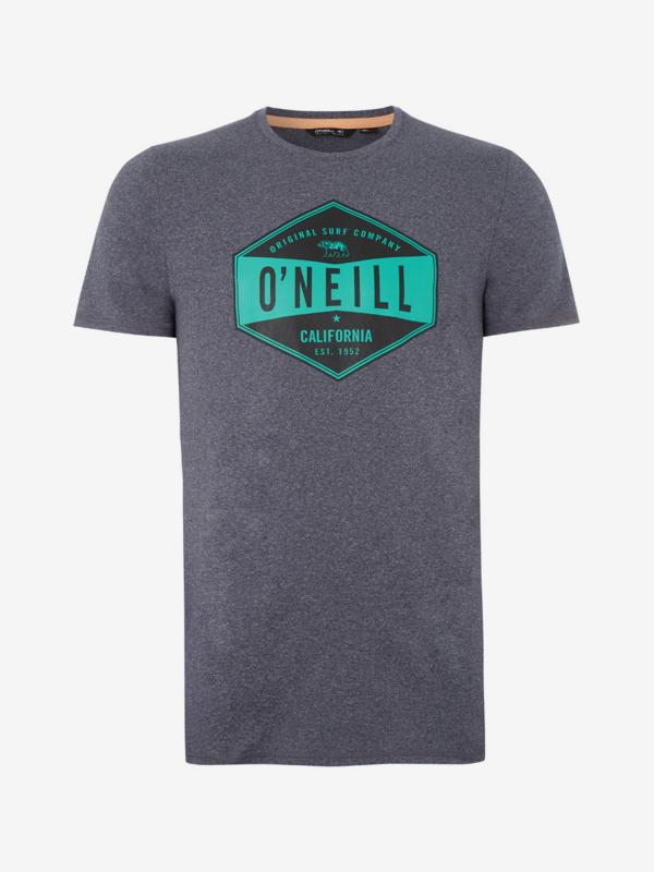 Tričko O'Neill Pm Surf Company Hybrid T-Shirt Šedá