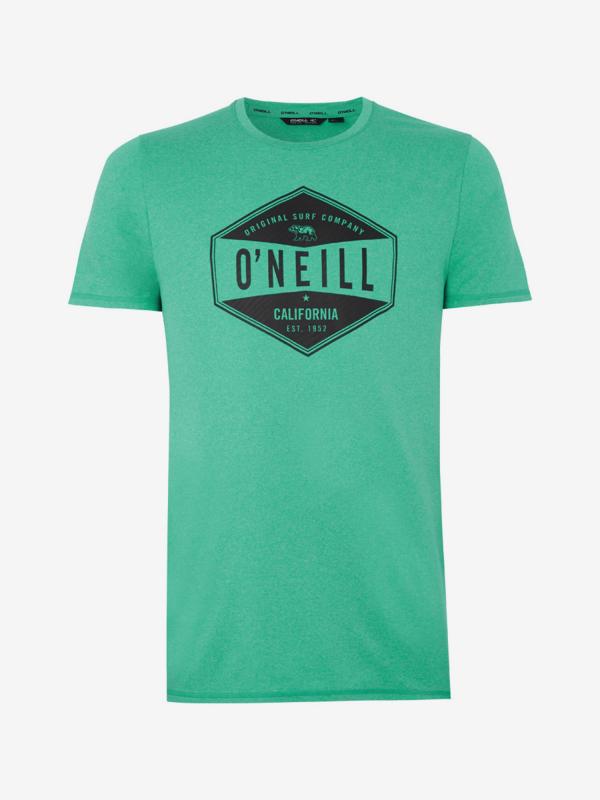 Tričko O'Neill Pm Surf Company Hybrid T-Shirt Zelená