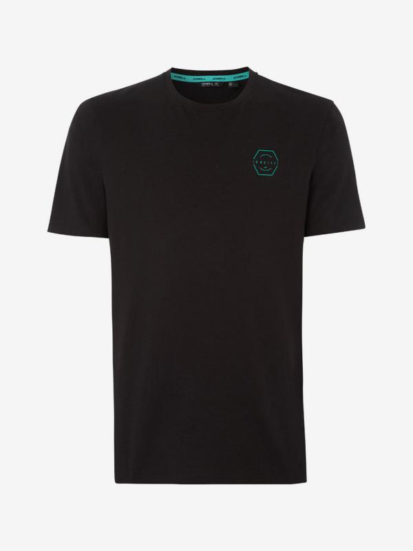 Tričko O'Neill Pm Team Hybrid T-Shirt Černá