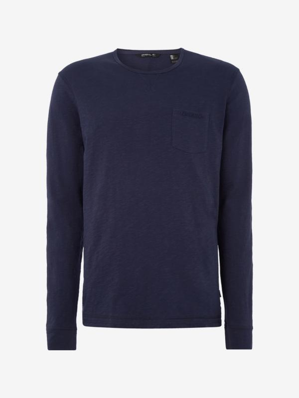 Tričko O'Neill Lm Essentials L/Slv T-Shirt Modrá