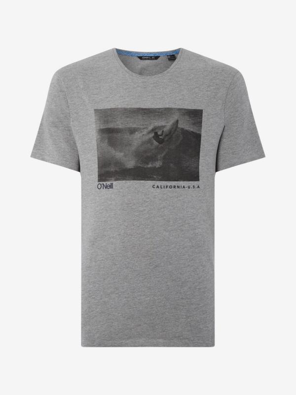 Tričko O'Neill Lm Photoprint T-Shirt Šedá