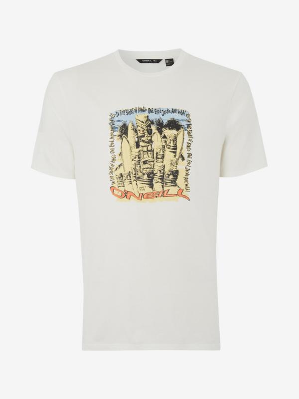 Tričko O'Neill Lm Tiki Surf T-Shirt Bílá