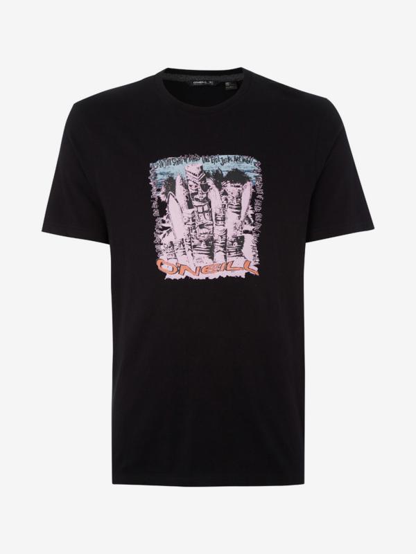 Tričko O'Neill Lm Tiki Surf T-Shirt Černá