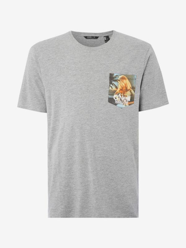 Tričko O'Neill Lm Print T-Shirt Šedá