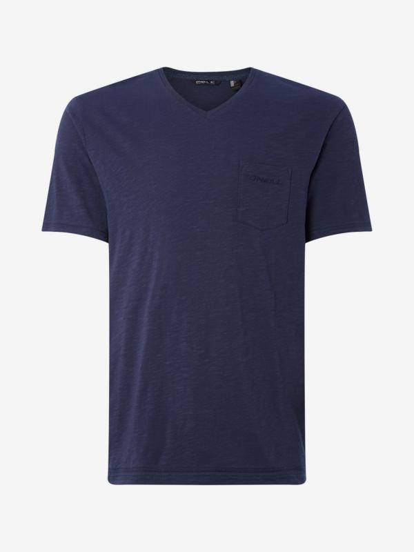 Tričko O'Neill Lm Essentials V-Neck T-Shirt Modrá