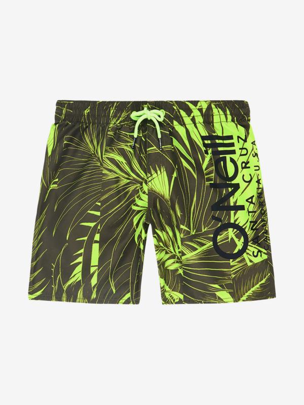 Boardshortky O'Neill Pb Cali Floral Shorts Žlutá
