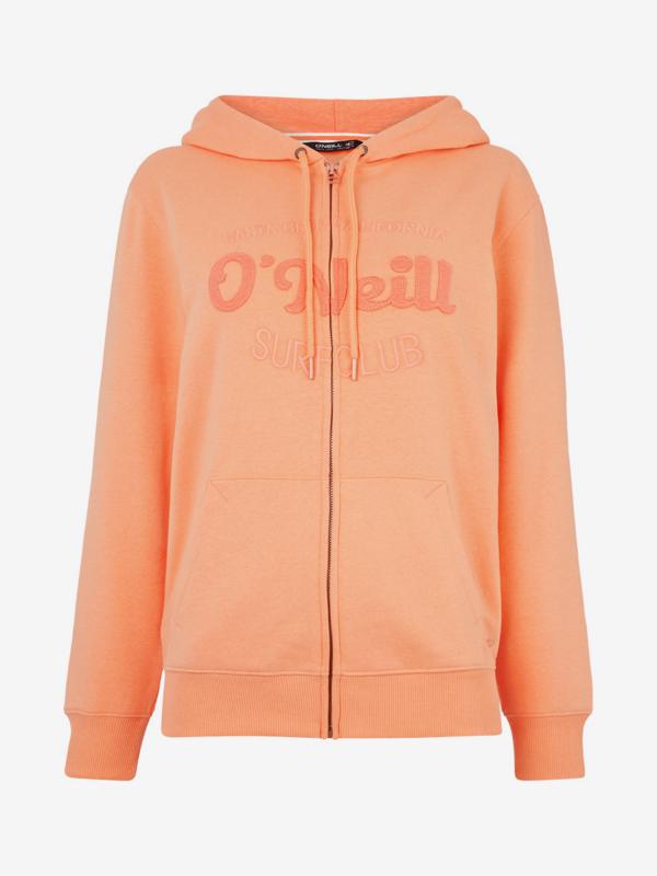 Mikina O'Neill Lw Noyo F/Z Hoodie Oranžová