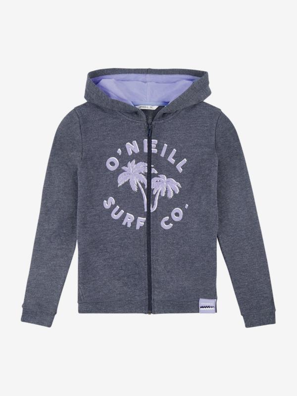 Mikina O'Neill Lg Easy F/Z Hoodie Šedá
