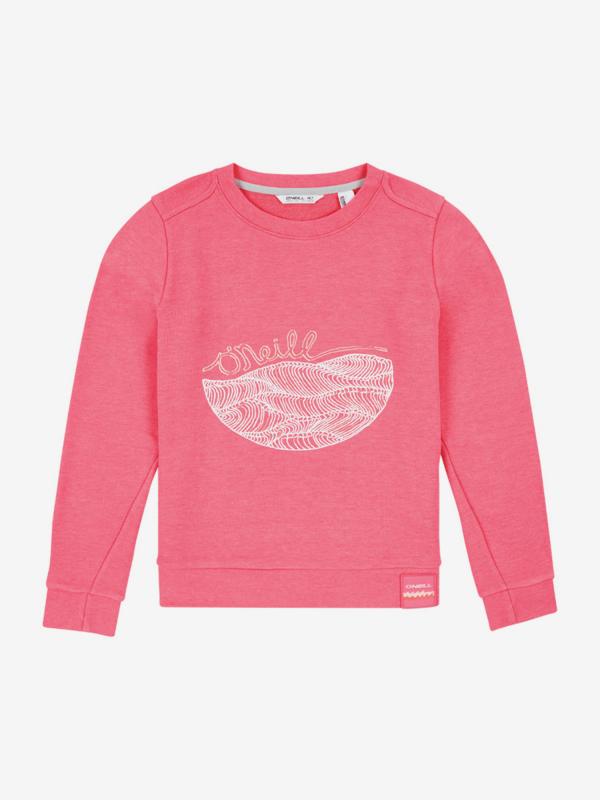 Mikina O'Neill Lg Harper Crew Sweatshirt Růžová