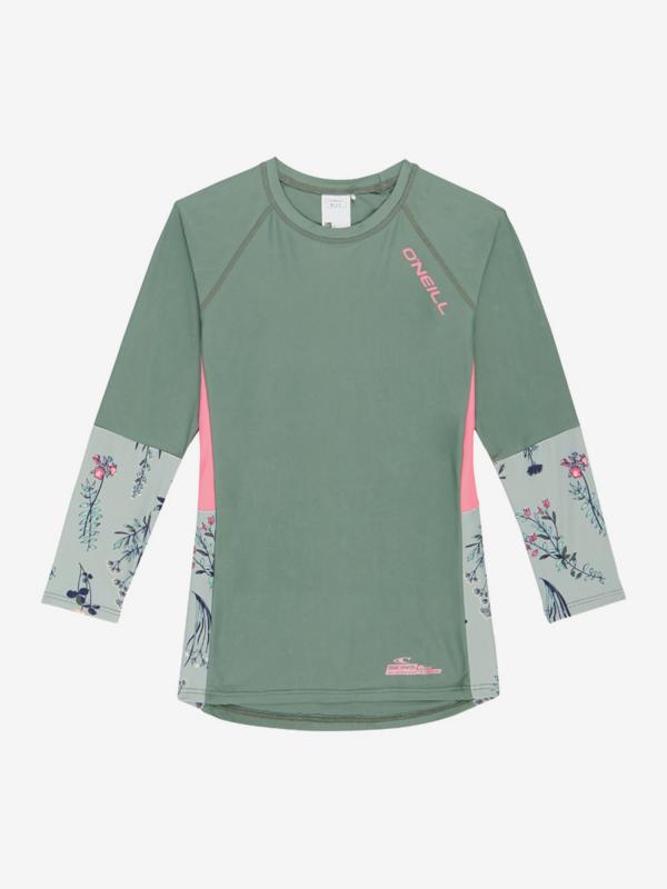 Plavky O'Neill Pg Print L/Slv Skins Zelená