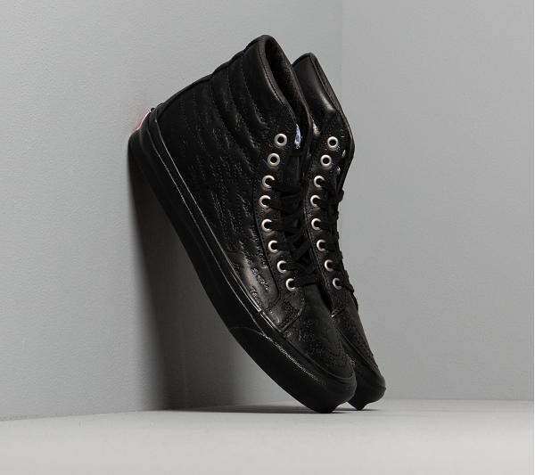 Vans OG Sk8-Hi LX (Jim Goldberg) Black Leather