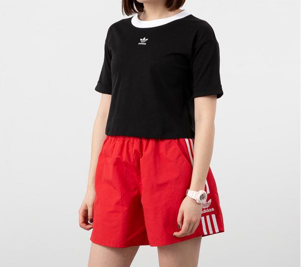 adidas Crop Top Black/ White