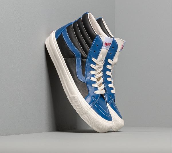 Vans Sk8-Hi Reissue Vl (Leather) True Blue/ Black