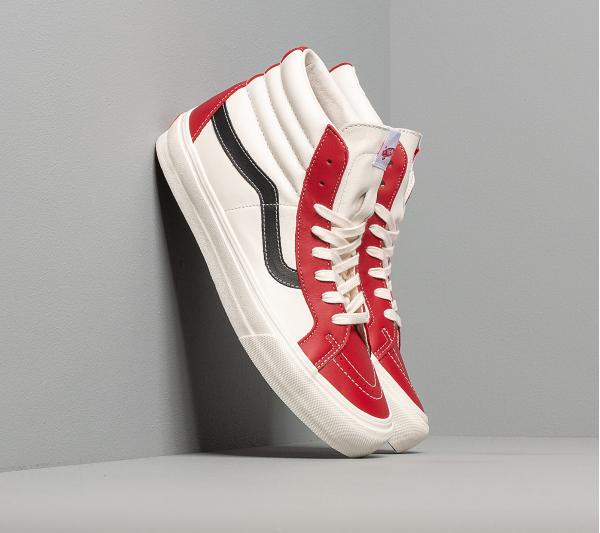 Vans Sk8-Hi Reissue Vl (Leather) Chilli Pepper/ Marshmallow/ Black