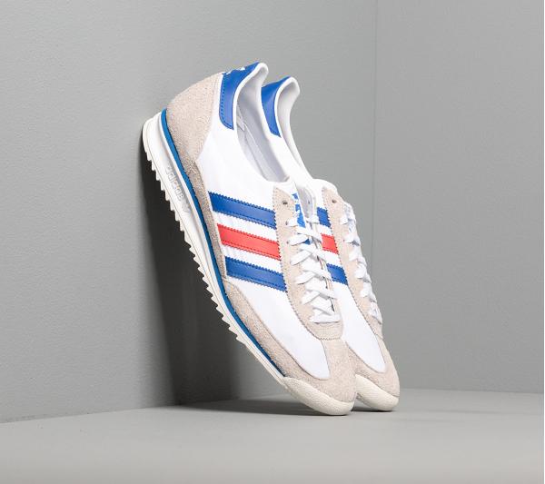 adidas SL 72 Ftw White/ Glow Blue/ Glow Red