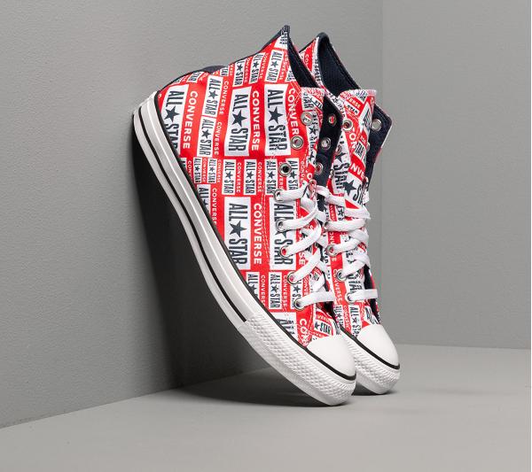 Converse Chuck Taylor All Star Hi Optical White/ Multi/ Black