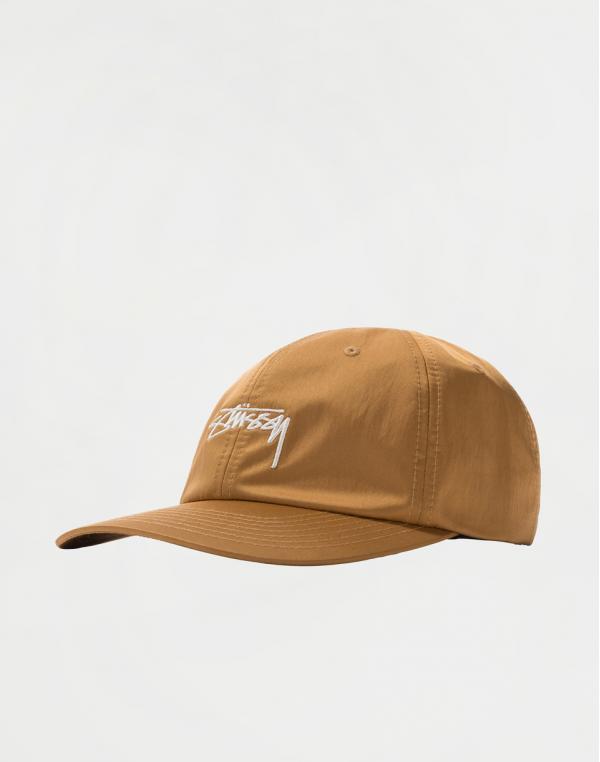 Stüssy Lined Nylon Low Pro Cap Mustard