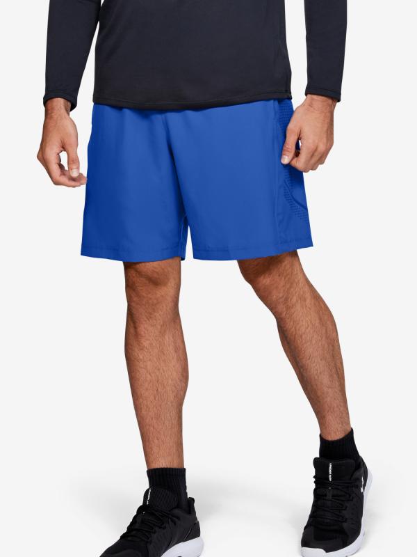 Kraťasy Under Armour Woven Graphic Shorts Modrá