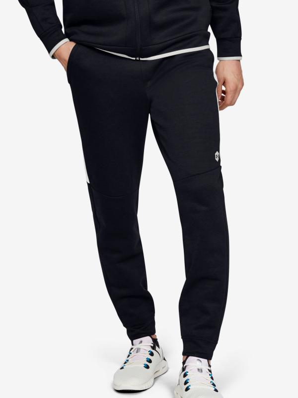 Tepláky Under Armour Athlete Recovery Fleece Pant Černá